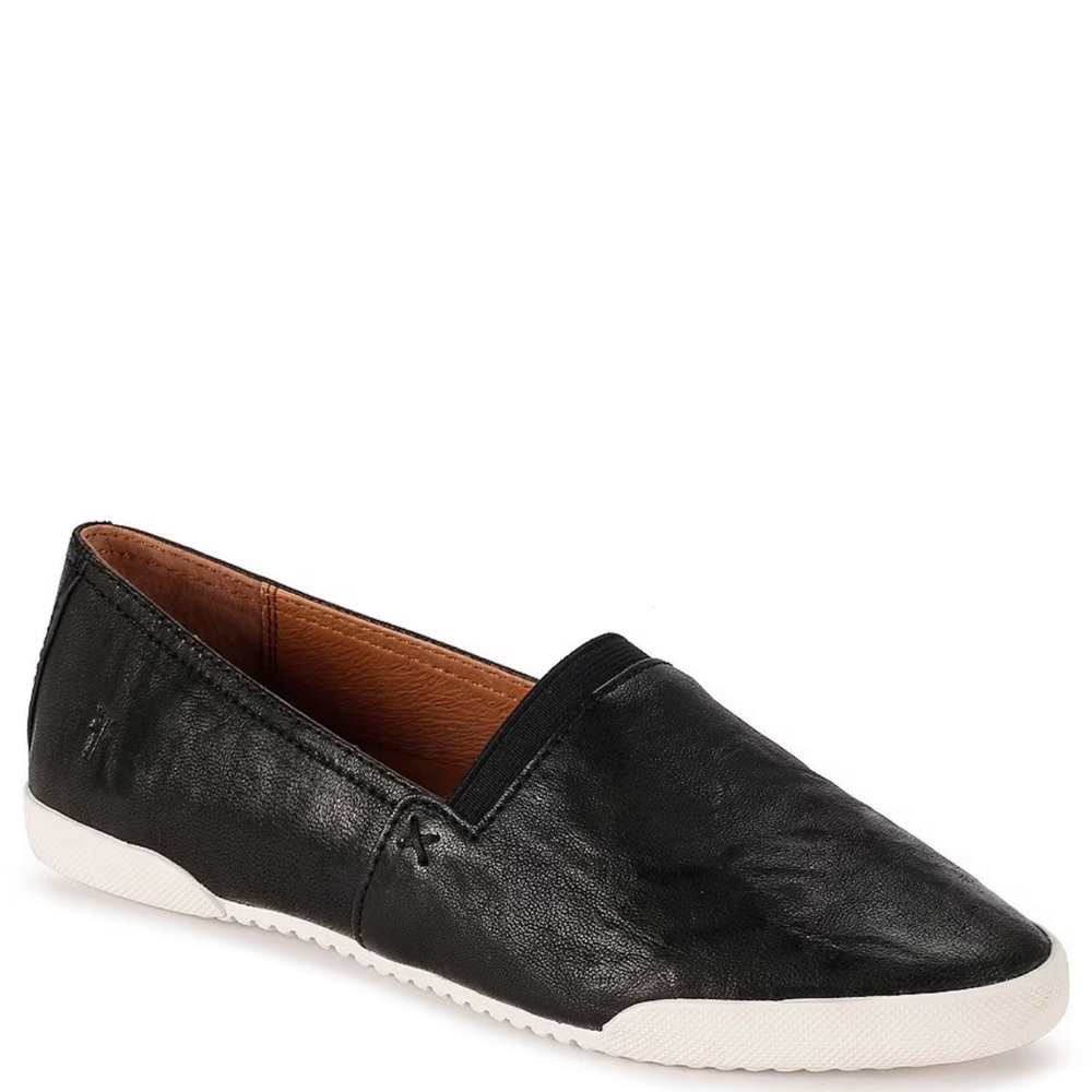 FRYE Women's Melanie Slip On Leather Sneakers Black Size 9 NEW - Picture 13 of 14